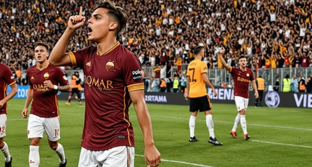 Dybala Shines as Roma Triumphs Over Milan to Reach European Semifinals
